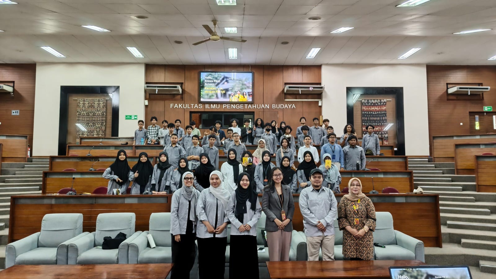 Siswa Flexi School Bintaro berkunjung ke kampus