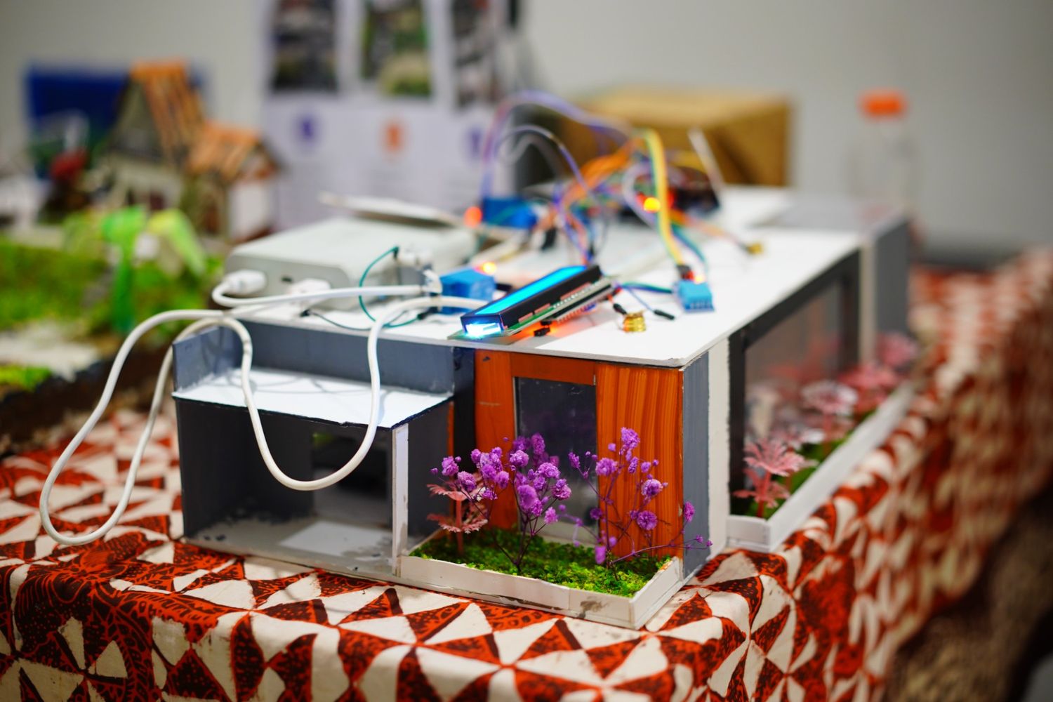 Smart Home Arduino, karya siswa Flexi School Bintaro